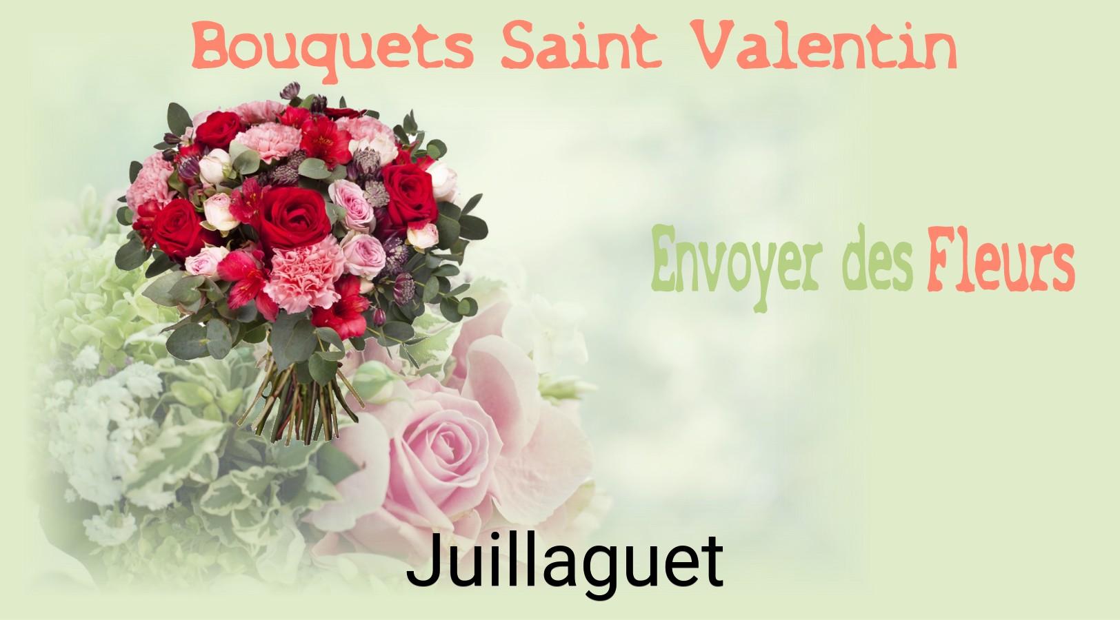 Roses de Saint-Valentin livrées à Juillaguet